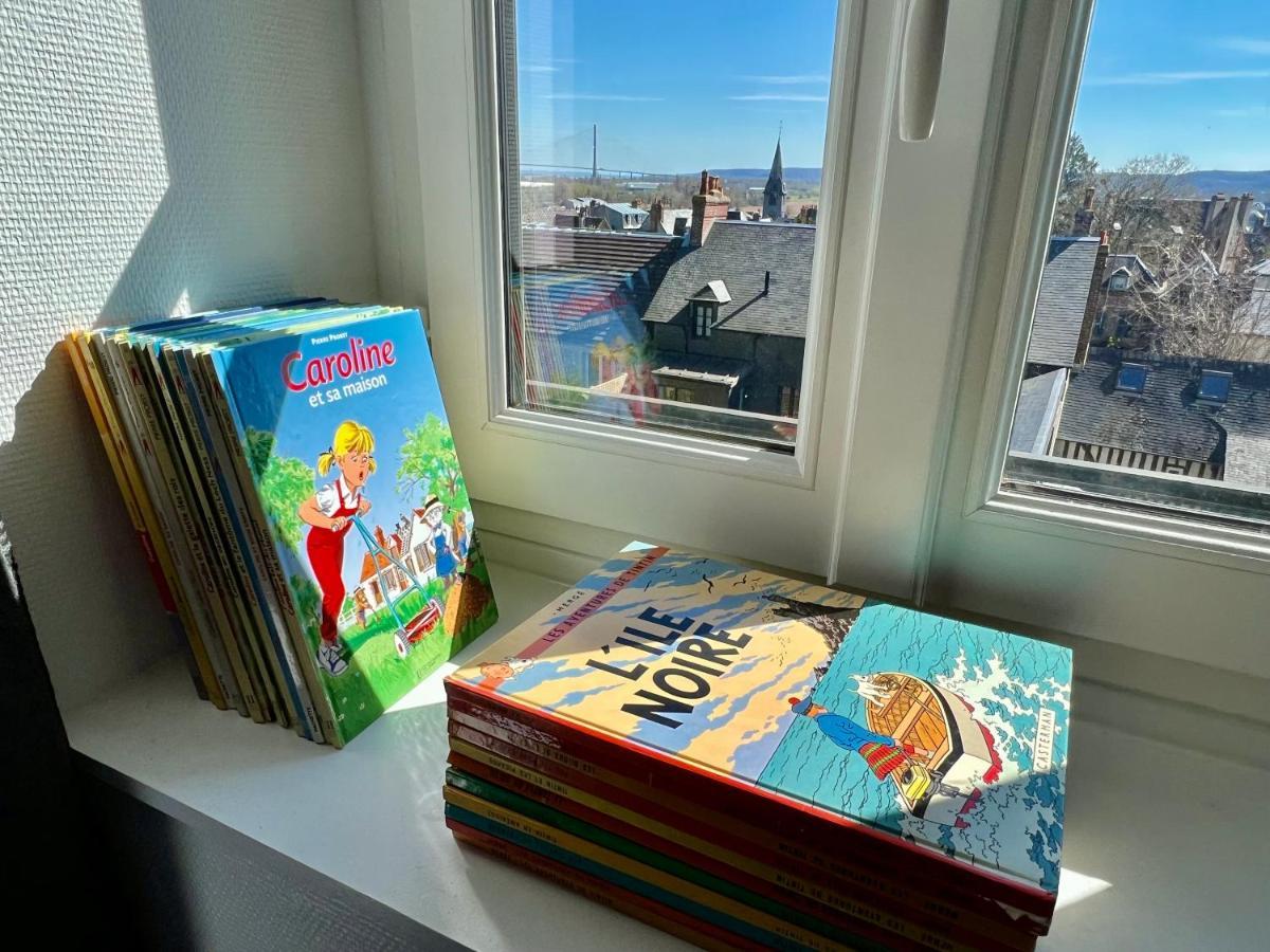 La Petite Adresse Du 10Honfleur Apartment Luaran gambar