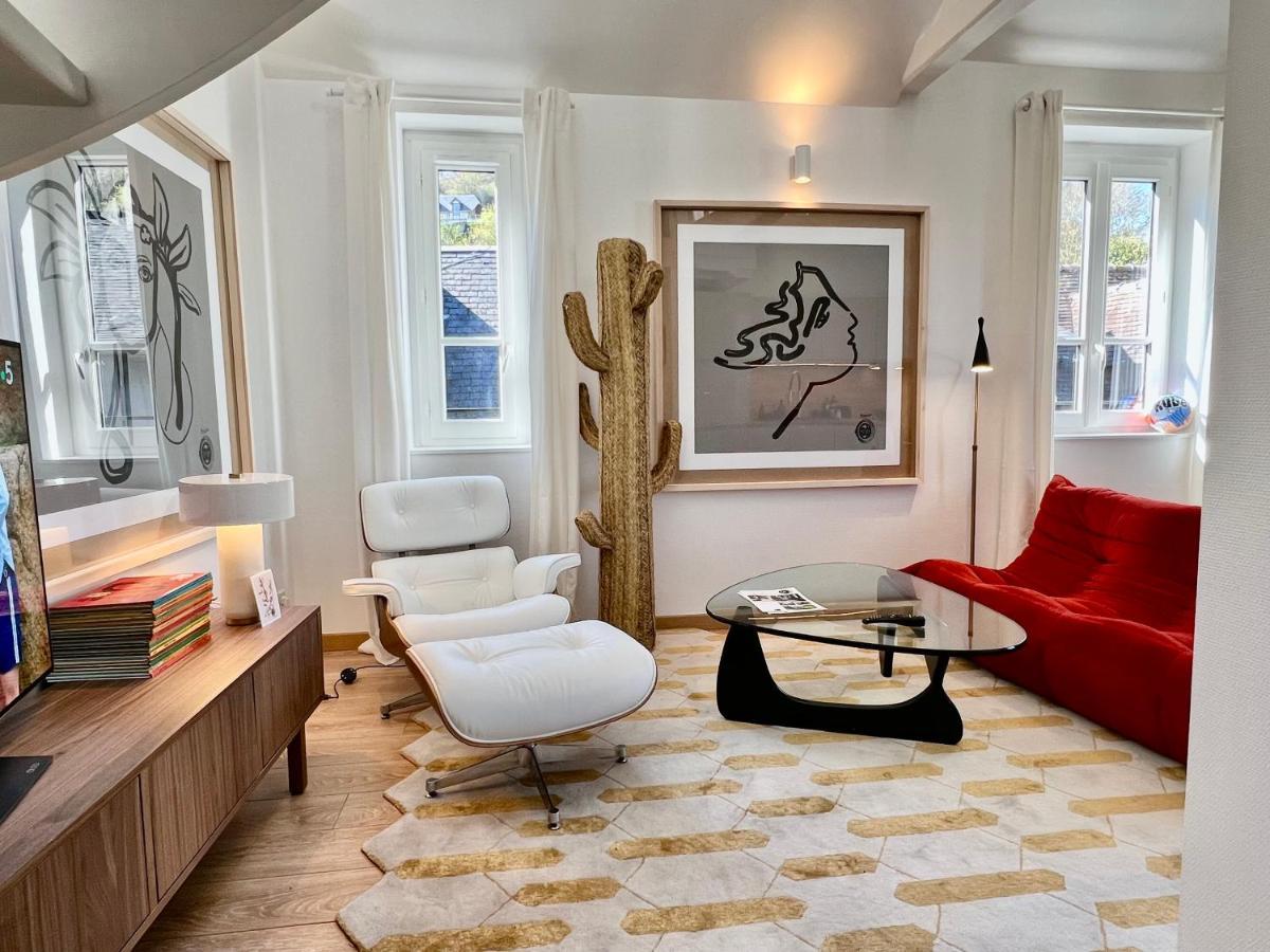 La Petite Adresse Du 10Honfleur Apartment Luaran gambar