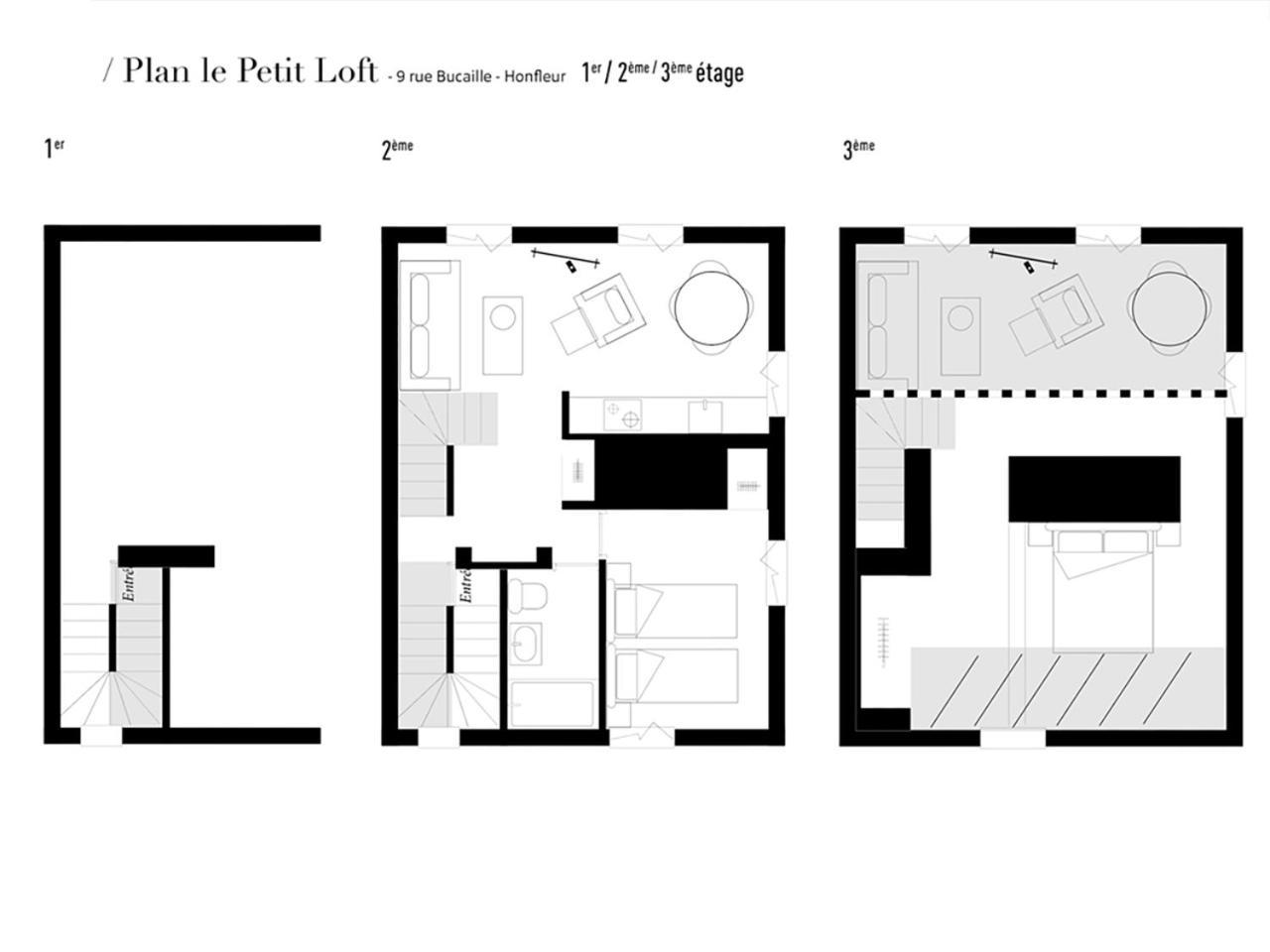 La Petite Adresse Du 10Honfleur Apartment Luaran gambar
